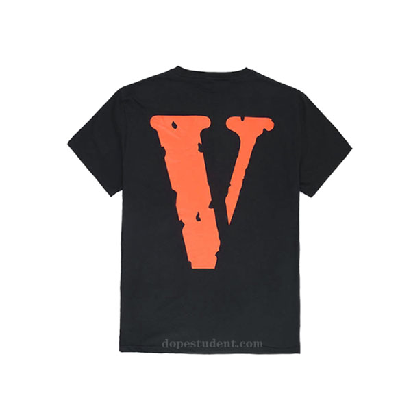 Vlone Orange V Pop-up Friends T-shirt | Dopestudent