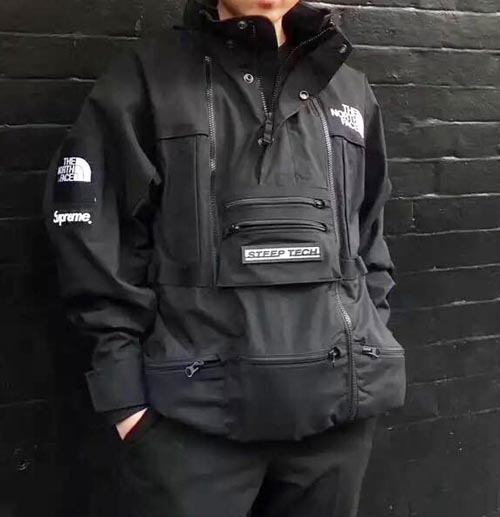 supreme the north face steep tech hooded jacket